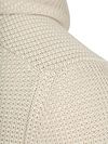 Strukturalna bluza z kapturem Marc O'Polo typu half zip w kolorze ecru Product / Detail