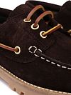 Suitable Chaussures Bateau Daim Marron