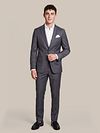 Garnitur Suitable Sharkskin z wełny w kroju slim fit Model / Voorkant