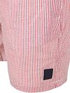 Suitable Badeshorts Stripe Seersucker Rot Product / Detail