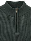 Suitable Bico Half Zip Pullover Dark Green