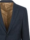 Suitable Blazer Herringbone Merino Wool Navy Product / Detail