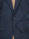 Suitable Blazer Herringbone Merino Wool Navy Product / Detail