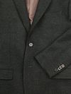 Suitable blazer spigato in lana merino verde scuro Product / Detail