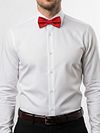 Suitable Satin Bow Tie Red Model / Voorkant