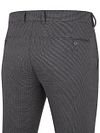 Suitable Chino Pico Pleat Pepita Navy Brun