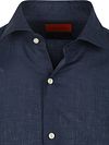Camicia Suitable in lino blu navy Product / Detail