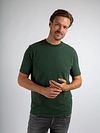 Suitable Respect Hi Camiseta Dark Green Model / Voorkant con Stefan