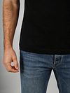 Suitable Ota T-Shirt cuello redondo negro 2-Pack Model / Detail