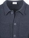 Suitable Cardigan Boiled Wool Blue Product / Detail
