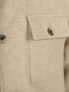 Suitable Sobrecamisa Lana Beige Product / Detail