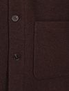 Suitable Hemdjacke Wool Bouclé Braun