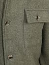 Overshirt Suitable z mieszanki wełny w kolorze zielonym Product / Detail