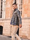 Suitable Overshirt Kratka Beige Model / Sfeerbeeld