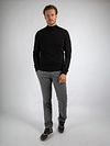 Suitable Maglione dolcevita in maglia Cooldry Nero Model / Voorkant