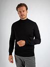 Suitable Maglione dolcevita in maglia Cooldry Nero Model / Voorkant