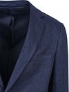 Marynarka lniana Suitable w splocie twill, w kolorze granatowym Product / Detail