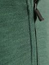 Suitable Merino Half Zip Sweater Mid Green Product / Detail