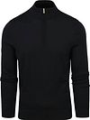 Suitable Merino Halv Zip Tröja Svart MRI-HZ-23 kl 51018 Black