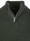 Suitable Mou Half Zip Trui Donkergroen Product / Detail