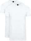 Suitable T-shirt Bianco 100-2 O-White Ota 2-pack
