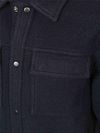 Suitable Overshirt Wool Blend Navy Product / Detail