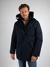 Suitable Parka Black Mountain Marine Modern-Fit Model / Voorkant