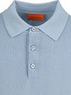 Suitable Compact Cotton Polo Steel Blauw Product / Detail