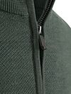 Suitable Pine Knit Pull Demi-Zip Vert Product / Detail