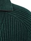 Suitable Half Zip Pullover Sailor Wool Blend Dunkelgrün