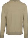 Suitable Merino Pullover V-Ausschnitt Hellgrün Product / Achterkant