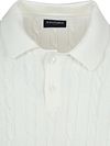 Suitable Respekt Polo Knit Cable Ecru Product / Detail
