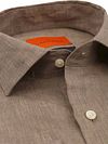 Suitable Shirt Linen Taupe Product / Detail