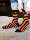 Suitable Orange Socks 3-Pack Model / Sfeerbeeld
