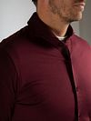 Suitable Sorona Shirt Wine Red Model / Detail