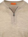 Suitable Crew Zip Merino Sand Product / Detail