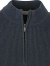 Sweter Suitable Half Zip z naszywką, granatowy Product / Detail