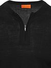 Sweter Suitable Crew Zip Merino czarny Product / Detail