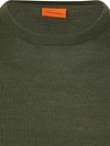 Sweter Suitable z wełny merynosów w kolorze militarnej zieleni Product / Detail