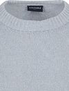 Sweter Suitable w splocie bouclé w kolorze niebieskim Product / Detail