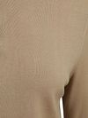 Koszulka polo Suitable Compact Cotton z długim rękawem w kolorze taupe Product / Detail