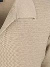 Suitable Tröja Riva Struktur Melange Sand Product / Detail