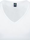 Suitable Vibamboru T-Shirt z głębokim dekoltem V, biały 4-pack Product / Detail