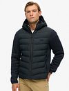 Superdry Storm Chaqueta De Invierno Azul Marino Model / Voorkant