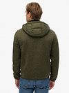 Superdry Hooded Storm Jakke Olive Model / Achterkant
