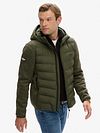 Superdry Huvjacka Storm Oliv Model / Voorkant