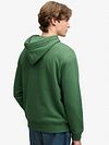 Superdry Hoodie Logo Essential Rich Boston Green Model / Achterkant