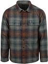 Superdry Överskjorta Miller Ullblandning Ombre Flerfärgad M4011050A-I1T