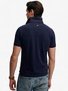 Superdry Piké Polo Klassisk Marinblå Model / Achterkant