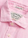 Superdry Riviera Skjorte Hør Classic Lyserød Product / Detail